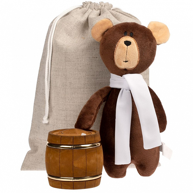 Набор «Все медведи любят мед» с логотипом  заказать по выгодной цене в кибермаркете AvroraStore