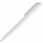 Ручка шариковая Pigra P02 Mat, белая с логотипом  заказать по выгодной цене в кибермаркете AvroraStore