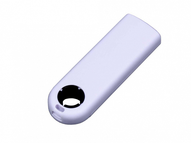 USB 3.0- флешка промо на 32 Гб прямоугольной формы, выдвижной механизм с логотипом  заказать по выгодной цене в кибермаркете AvroraStore