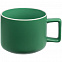 Чашка Fusion, зеленая с логотипом  заказать по выгодной цене в кибермаркете AvroraStore