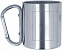 Кружка металлическая с карабино с логотипом  заказать по выгодной цене в кибермаркете AvroraStore