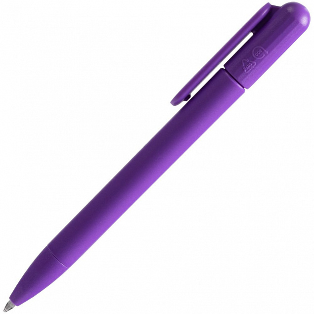 Ручка шариковая Prodir DS6S TMM, фиолетовая с логотипом  заказать по выгодной цене в кибермаркете AvroraStore