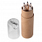 Набор карандашей Office с точилкой с логотипом  заказать по выгодной цене в кибермаркете AvroraStore