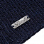 Шапка Dalia, темно-синяя с логотипом  заказать по выгодной цене в кибермаркете AvroraStore