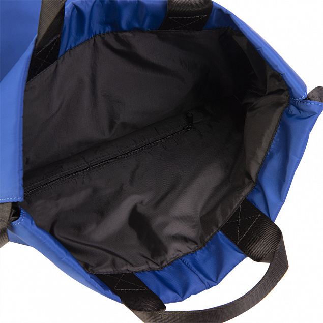 Рюкзак RUN new, синий, 48х40см, 100% полиэстер с логотипом  заказать по выгодной цене в кибермаркете AvroraStore