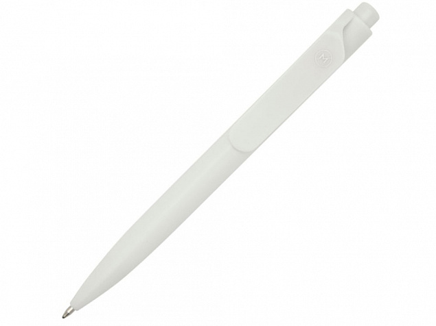 Шариковая ручка Stone, белый с логотипом  заказать по выгодной цене в кибермаркете AvroraStore