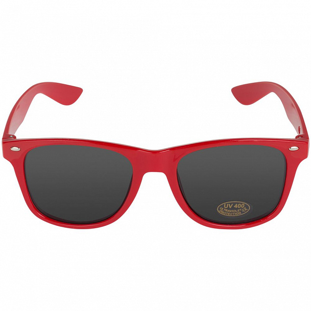 Очки солнцезащитные Sundance, красные с логотипом  заказать по выгодной цене в кибермаркете AvroraStore