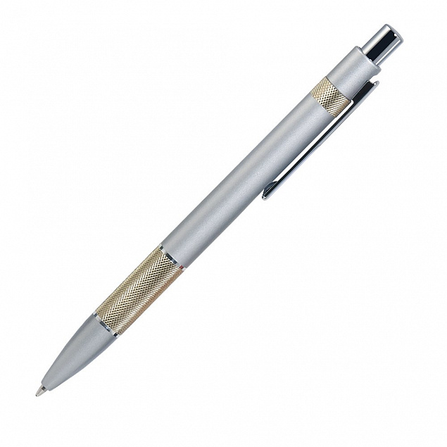 Шариковая ручка Colibri, серебро/белое золото с логотипом  заказать по выгодной цене в кибермаркете AvroraStore