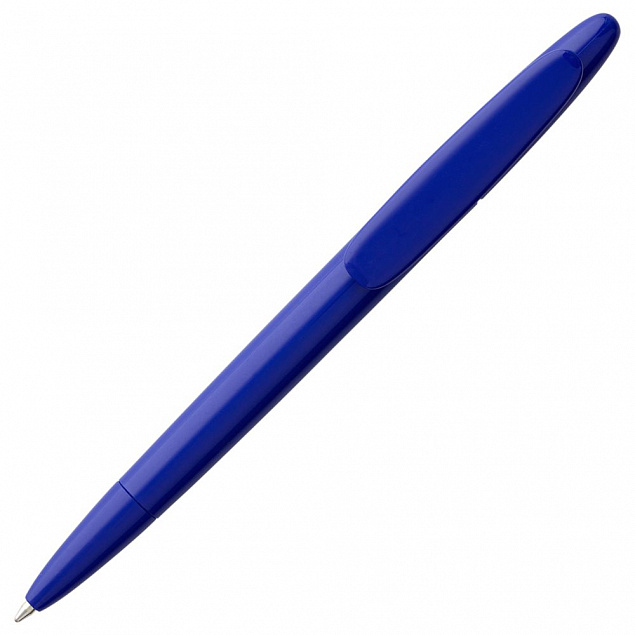 Ручка шариковая Prodir DS5 TPP, синяя с логотипом  заказать по выгодной цене в кибермаркете AvroraStore