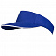 Козырек Unit Active, ярко-синий с белым кантом с логотипом  заказать по выгодной цене в кибермаркете AvroraStore