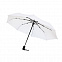 Автоматический противоштормовой зонт Vortex - Белый BB с логотипом  заказать по выгодной цене в кибермаркете AvroraStore
