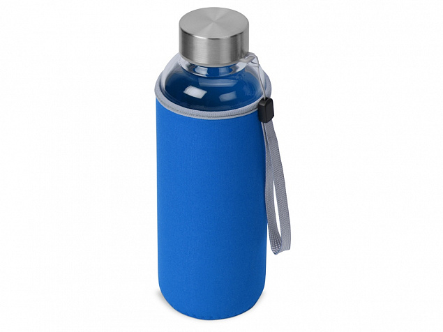Бутылка для воды «Pure» c чехлом с логотипом  заказать по выгодной цене в кибермаркете AvroraStore