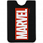 Чехол для карточки Marvel, черный с логотипом  заказать по выгодной цене в кибермаркете AvroraStore