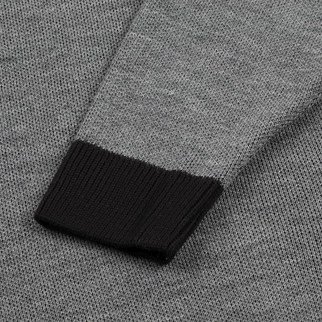 Джемпер «Серый в сером», серый с логотипом  заказать по выгодной цене в кибермаркете AvroraStore
