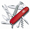 Офицерский нож Mountaineer 91, красный с логотипом  заказать по выгодной цене в кибермаркете AvroraStore