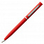 Ручка шариковая Euro Chrome, красная с логотипом  заказать по выгодной цене в кибермаркете AvroraStore