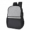 Рюкзак Cool, серый/чёрный, 43 x 30 x 13 см, 100% полиэстер  с логотипом  заказать по выгодной цене в кибермаркете AvroraStore