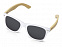 Очки солнцезащитные с бамбуковыми дужками «Rockwood» с логотипом  заказать по выгодной цене в кибермаркете AvroraStore