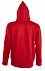 Толстовка мужская на молнии с капюшоном Seven Men 290, красная с логотипом  заказать по выгодной цене в кибермаркете AvroraStore