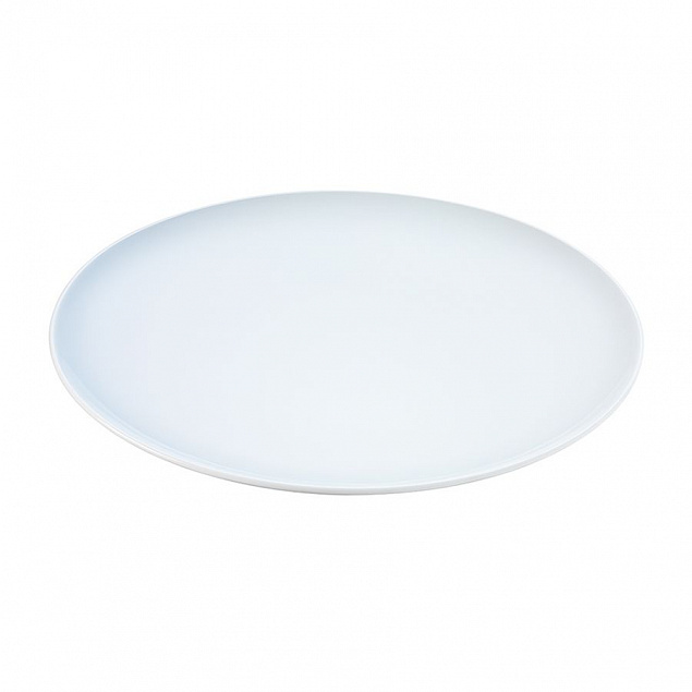 Набор больших тарелок Dine, белый с логотипом  заказать по выгодной цене в кибермаркете AvroraStore