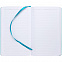 Ежедневник Nova Round, недатированный, бирюзовый с логотипом  заказать по выгодной цене в кибермаркете AvroraStore