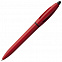 Ручка шариковая S! (Си), красная с логотипом  заказать по выгодной цене в кибермаркете AvroraStore
