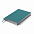 Ежедневник недатированный Montrose, А5,  синий, кремовый блок, графитовый срез с логотипом  заказать по выгодной цене в кибермаркете AvroraStore