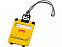 Бирка для багажа Taggy, желтый с логотипом  заказать по выгодной цене в кибермаркете AvroraStore