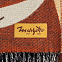 Плед детский Zoo, оранжевый с логотипом  заказать по выгодной цене в кибермаркете AvroraStore