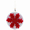 Свеча «Снежинка», красная с логотипом  заказать по выгодной цене в кибермаркете AvroraStore