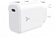 Адаптер сетевой ACCESSTYLE QUARTZ 20 WT, белый с логотипом  заказать по выгодной цене в кибермаркете AvroraStore