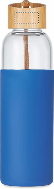 Стеклянная бутылка 500 мл в чех с логотипом  заказать по выгодной цене в кибермаркете AvroraStore