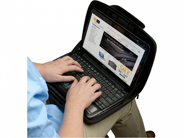 Чехол с ручками Case Logic для ноутбука 11,6 с логотипом  заказать по выгодной цене в кибермаркете AvroraStore