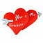 Декоративная подушка You And Me Forever с логотипом  заказать по выгодной цене в кибермаркете AvroraStore