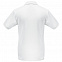 Рубашка поло Heavymill белая с логотипом  заказать по выгодной цене в кибермаркете AvroraStore