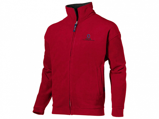 Куртка флисовая "Nashville" мужская с логотипом  заказать по выгодной цене в кибермаркете AvroraStore