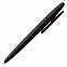 Ручка шариковая Prodir DS5 TRR-P Soft Touch, черная с красным с логотипом  заказать по выгодной цене в кибермаркете AvroraStore