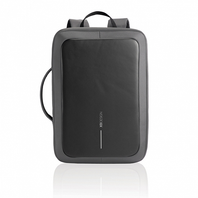 Сумка-рюкзак XD Design Bobby Bizz 2.0 с защитой от карманников с логотипом  заказать по выгодной цене в кибермаркете AvroraStore