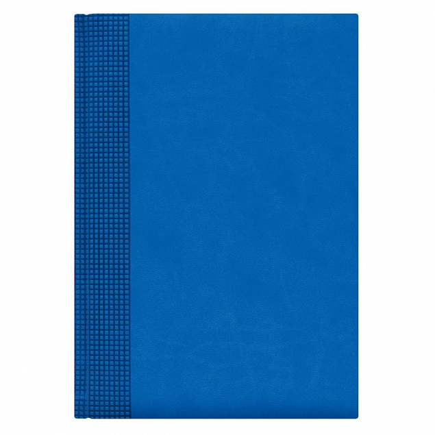 Ежедневник VELVET, А5, датированный (2020 г.), св.-синий с логотипом  заказать по выгодной цене в кибермаркете AvroraStore