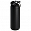 Бутылка для воды fixFlask, черная с логотипом  заказать по выгодной цене в кибермаркете AvroraStore