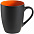Кружка Bright Tulip, матовая, черная с логотипом  заказать по выгодной цене в кибермаркете AvroraStore