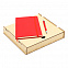 Подарочный набор Клайд, (красный) с логотипом  заказать по выгодной цене в кибермаркете AvroraStore