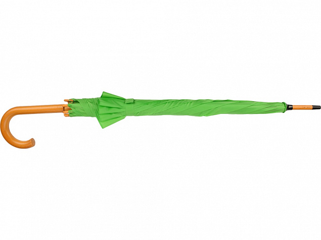 Зонт-трость Радуга, зеленое яблоко с логотипом  заказать по выгодной цене в кибермаркете AvroraStore
