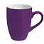 Набор кружек Good Morning c покрытием софт-тач, фиолетовый с логотипом  заказать по выгодной цене в кибермаркете AvroraStore