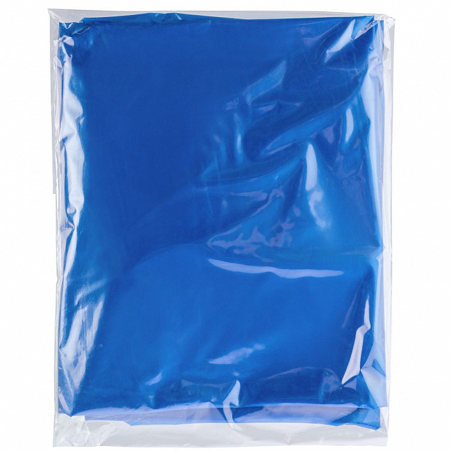 Дождевик-плащ BrightWay, синий с логотипом  заказать по выгодной цене в кибермаркете AvroraStore