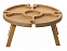 Деревянный столик на складных ножках «Outside party» с логотипом  заказать по выгодной цене в кибермаркете AvroraStore