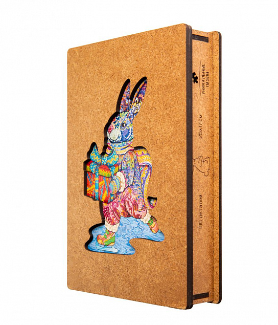Пазл «Волшебный кролик» с логотипом  заказать по выгодной цене в кибермаркете AvroraStore