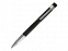 Ручка роллер Loop Black с логотипом  заказать по выгодной цене в кибермаркете AvroraStore