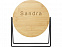 Настольное зеркало в бамбуковой раме Hyrra, natural с логотипом  заказать по выгодной цене в кибермаркете AvroraStore