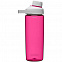 Спортивная бутылка Chute 600, розовая с логотипом  заказать по выгодной цене в кибермаркете AvroraStore